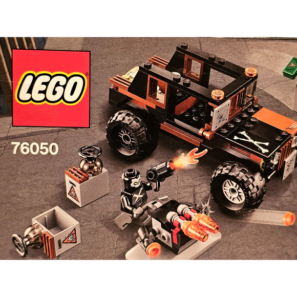 CROSSBONES' HAZARD HEIST Marvel Super Heroes LEGO Set #76050 NEW Sealed RETIRED - Picture 8 of 14